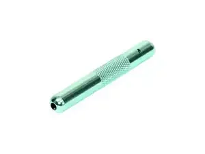 Aluminium snuifbuis groen ribbel